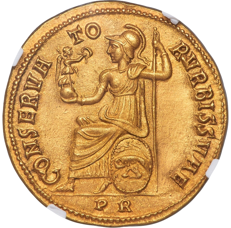 A unique Roman gold coin of incredible value has been sold